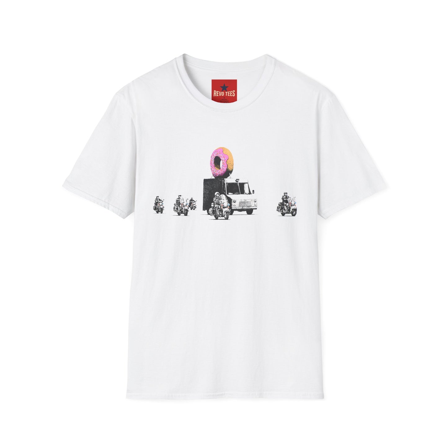 Banksy T-Shirt — Retro Donut Food Truck Tee