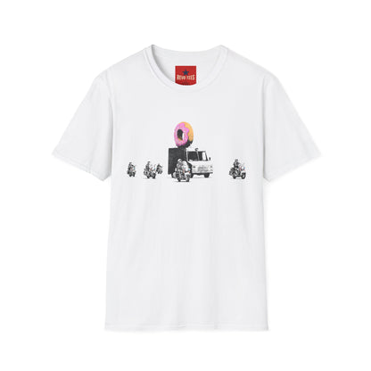 Banksy T-Shirt — Retro Donut Food Truck Tee
