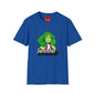 Green Hair Girl T-Shirt — Personalized Name Graphic Tee (e.g., Jennifer)