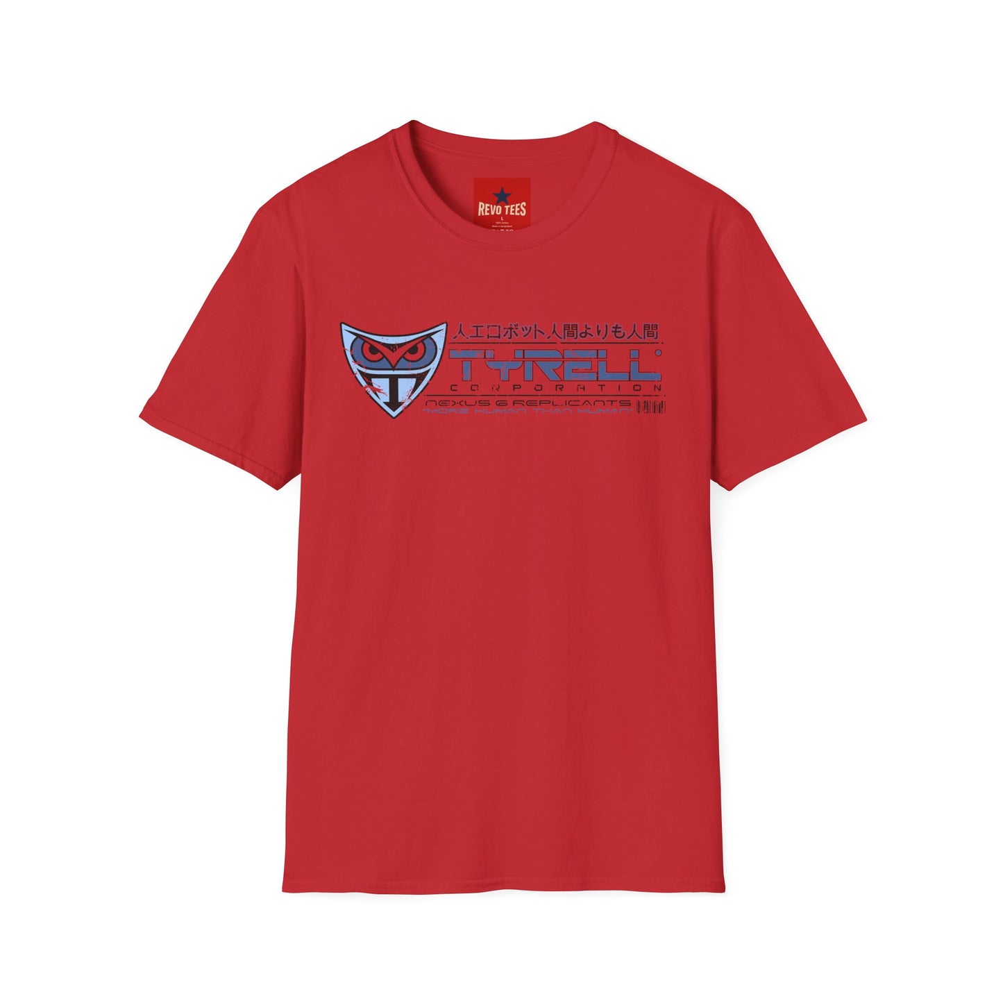 Tyrell Corporation Retro Cyberpunk T‑Shirt — Japanese Sci‑Fi Logo