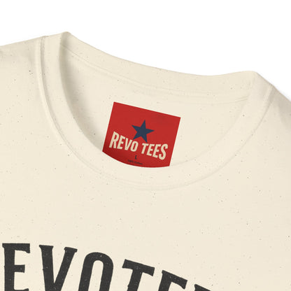 Revotees Graphic T-Shirt — "Revotees" Star Logo Tee (Est. 2026)