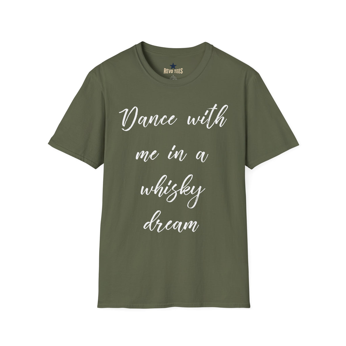 Revotees Dance with Me in a Whisky Dream Unisex Softstyle T-Shirt - alternate view 4