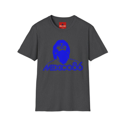 World Cup 2026 - Mexico 86 Soccer Legend T-Shirt — Retro Maradona Style Graphic Tee