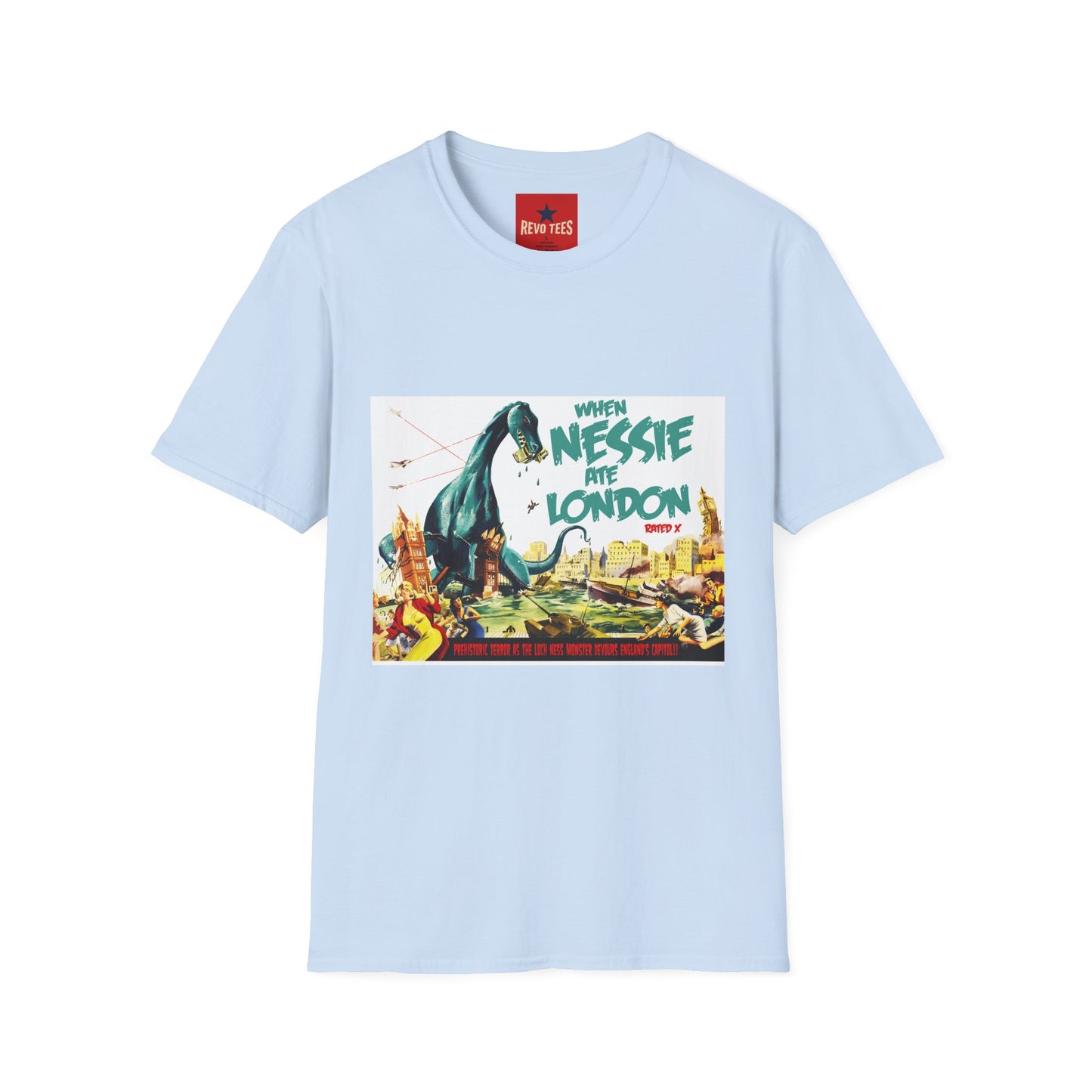 When Nessie Ate London T-Shirt — Vintage Monster Graphic Tee