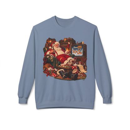 REVOTEES Santa's lil' secret - Vintage Christmas Crewneck Sweatshirt