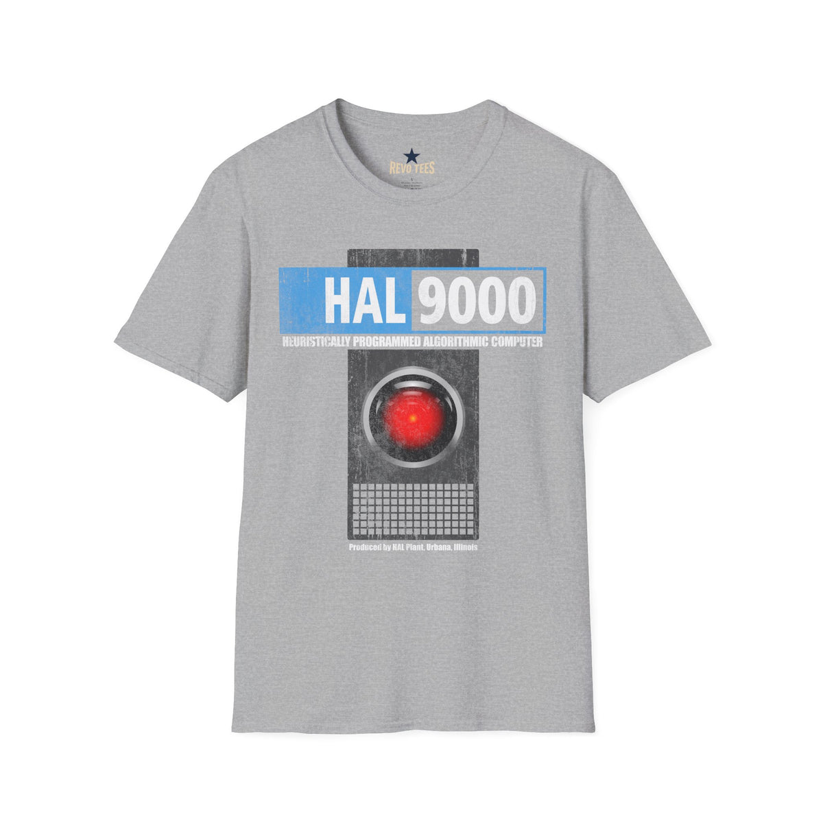 Revotees Hal 9000 Retro Ai Computer Sci Fi T-Shirt - alternate view 2