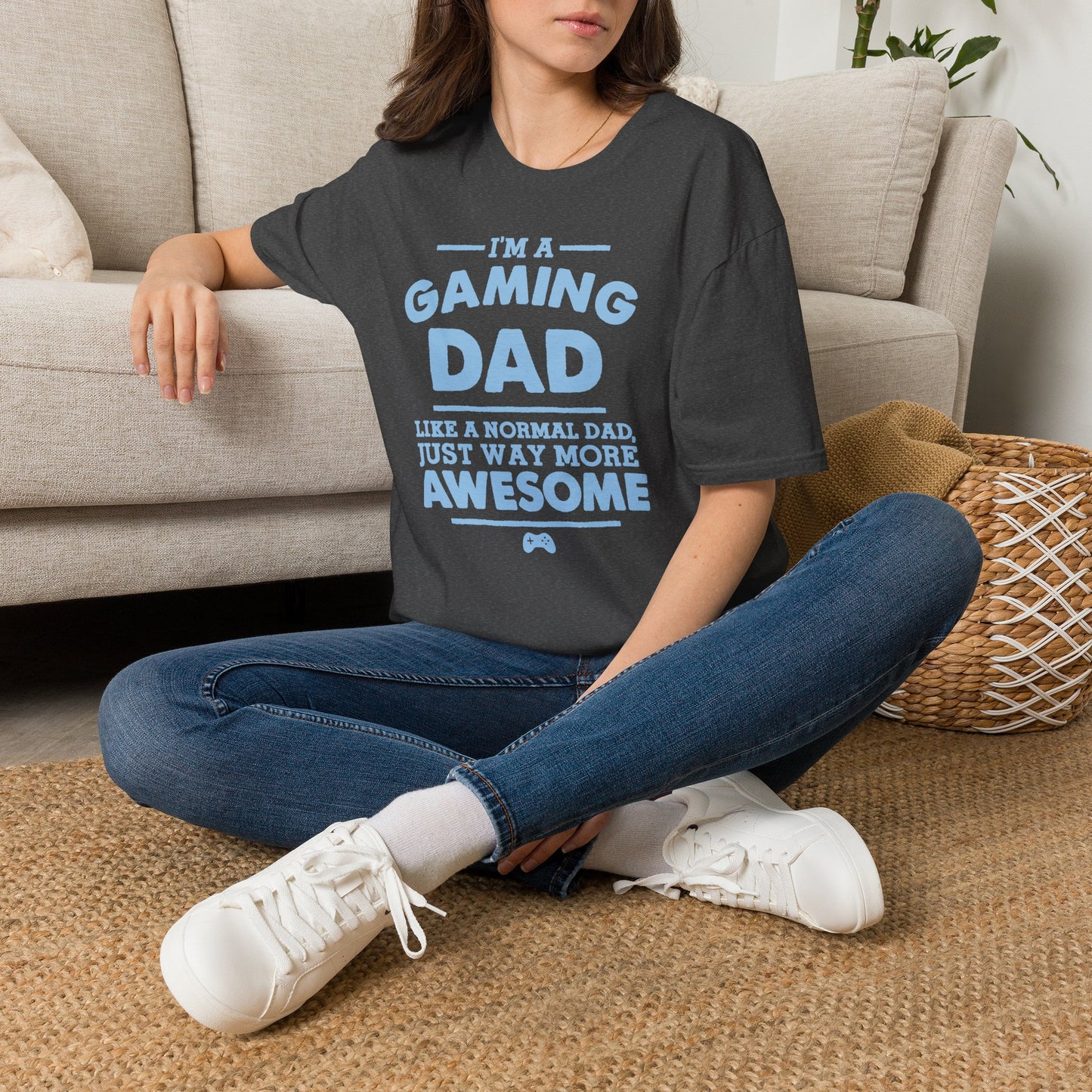 Gaming Dad T-Shirt — “I’m a Gaming Dad” Funny Father’s Day Tee