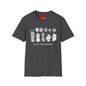 Graphic T-Shirt — "Select Your Weapon" Gamer/Pop Culture Icons Tee
