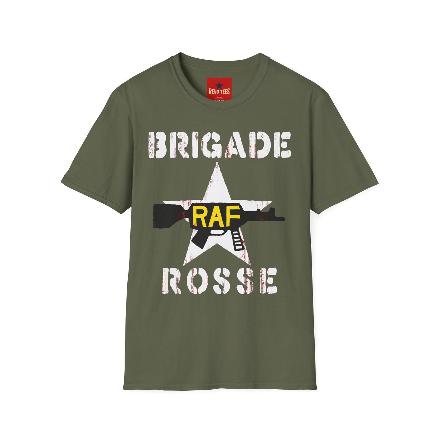 Brigade Rosse As Worn By Joe Strummer - Unisex Softstyle T-Shirt