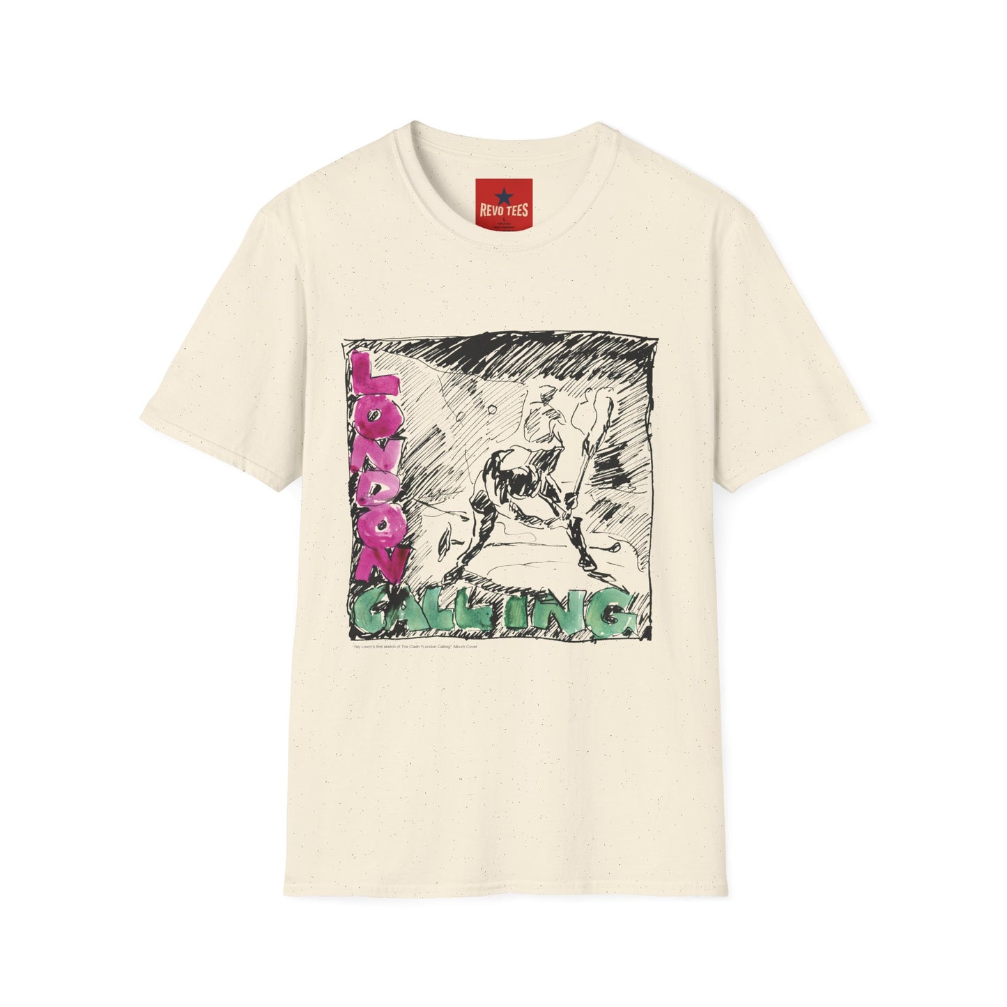 The Clash - London Calling - Unisex Softstyle T-Shirt