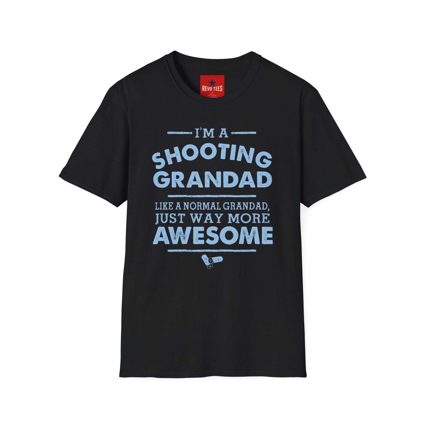 Shooting Grandad T‑Shirt — “I’m a Shooting Grandad” Funny Grandpa Gift