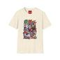 Cartoon Monster Collage T-Shirt