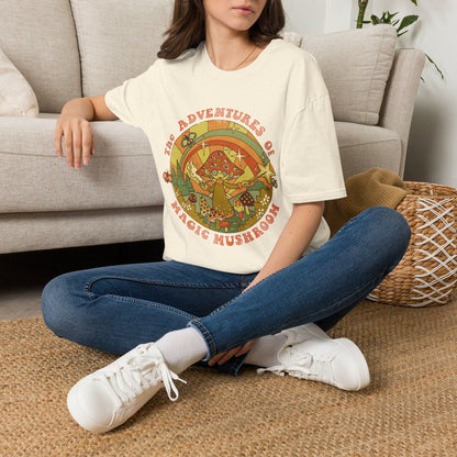 Psychedelic 'The Adventures of a Magic Mushroom' T-Shirt