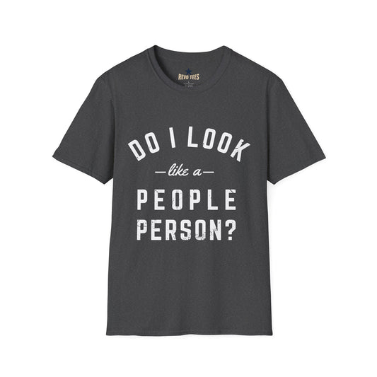 Revotees Do I Look Like a People Person Unisex Softstyle T-Shirt - alternate view 2