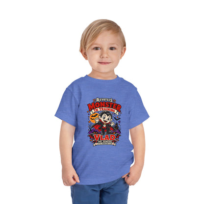 REVOTEES Toddler Monster In Training Tee — 'Vlad the Vampire' Halloween Kids Shirt