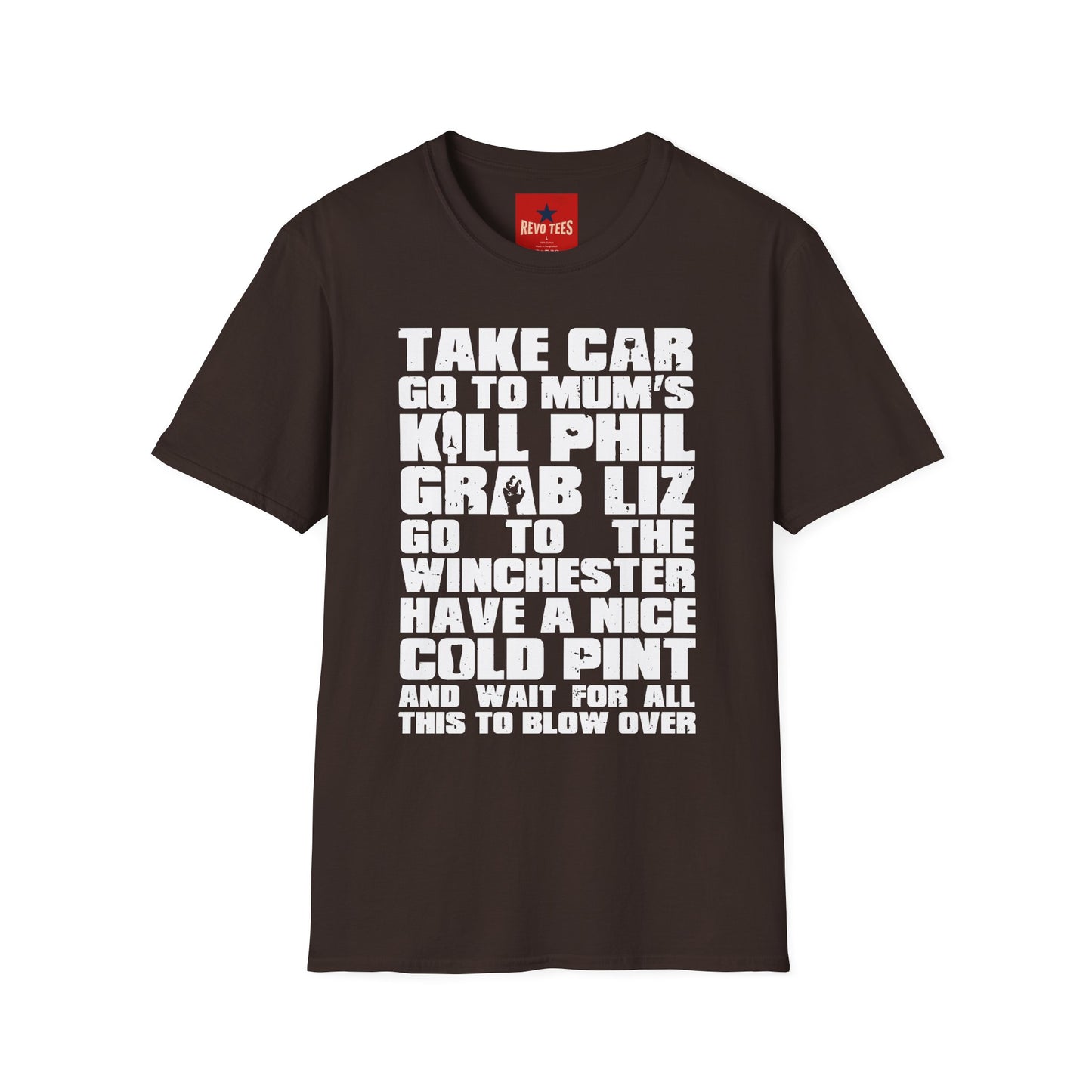 Shaun of the Dead Supernatural Quote T-Shirt