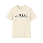 Revotees Evolution of Abby Road the Beatles Unisex Softstyle T-Shirt - alternate view 3
