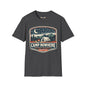 REVOTEES Camp Nowhere Vintage Camping T-Shirt — Starry Night Tent Graphic Tee