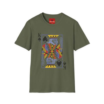 King of Spades T‑Shirt — Vintage Playing Card Graphic Tee