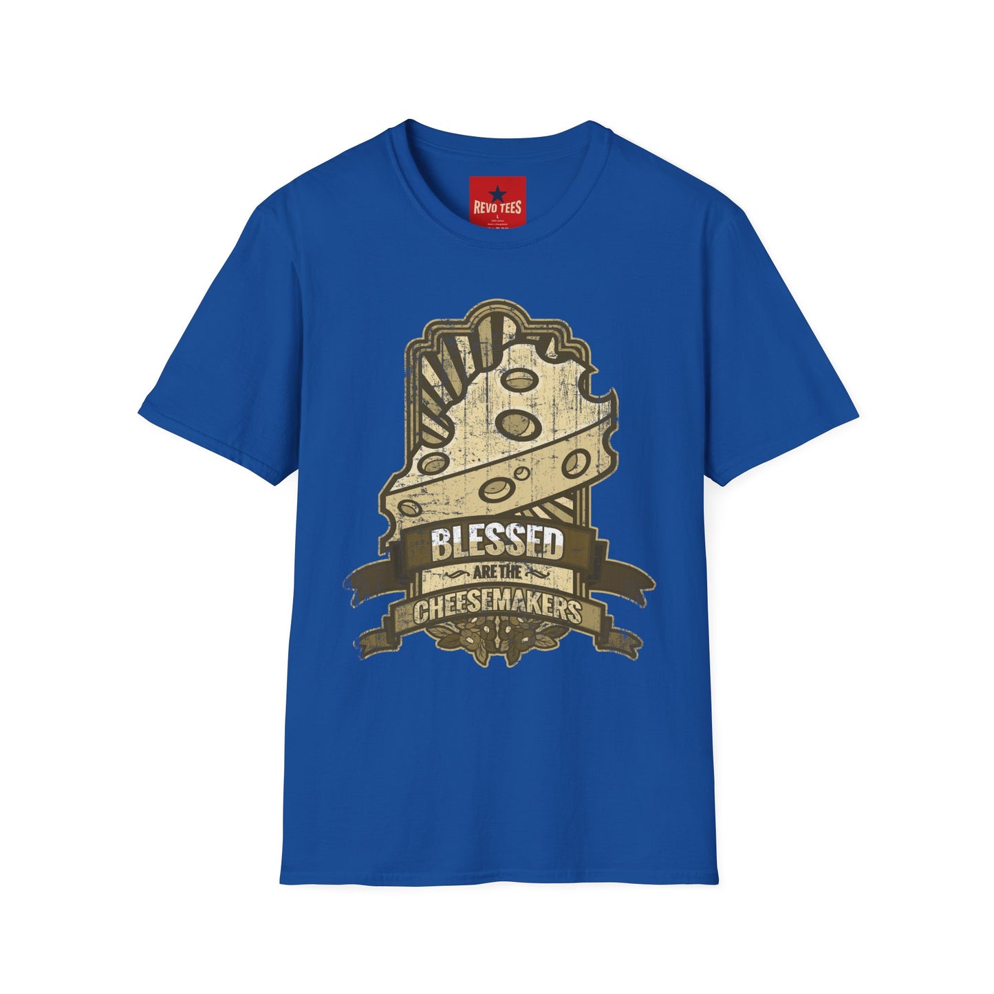 Blessed Cheesemakers T-Shirt – Retro Cheese Lover Tee