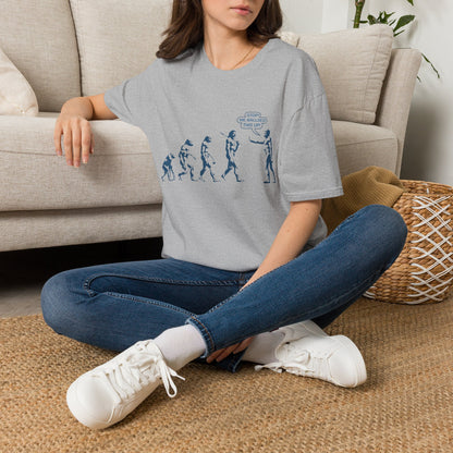 Evolution T-Shirt — Funny ‘Stop! We Ballsed This Up’ Evolution Graphic Tee