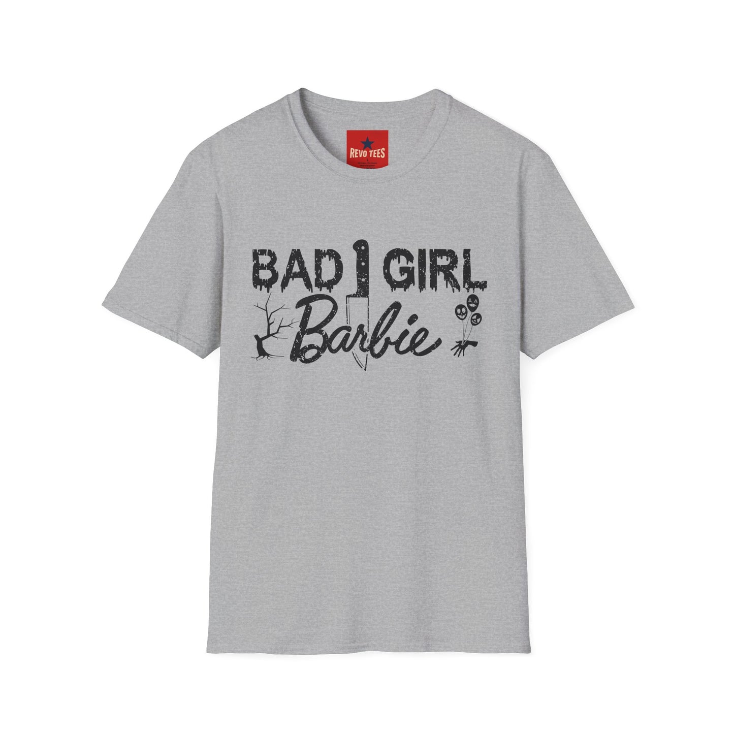 Bad Girl Barbie T-Shirt — Edgy Goth Barbie Graphic Tee