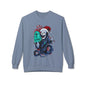 Christmas Reaper — 'Closed' Tombstone Holiday Horror Design Crewneck Sweatshirt