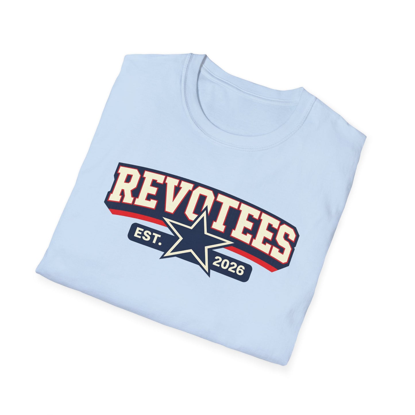 Revotees EST. 2026 Graphic T-Shirt — Retro Star Sports Logo