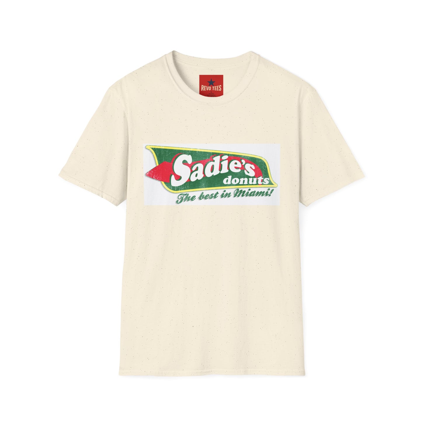 Sadie’s Donuts T-Shirt — 'The Best in Miami' Vintage Logo Tee