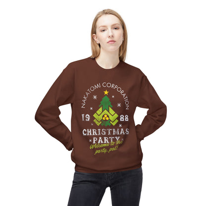 Die Hard 'Nakatomi Corporation 1988' Holiday Crewneck Christmas Party Sweatshirt
