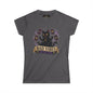 Bad Vibes Detected Cat Tarot Tee — Women's Witchy Graphic T-Shirt