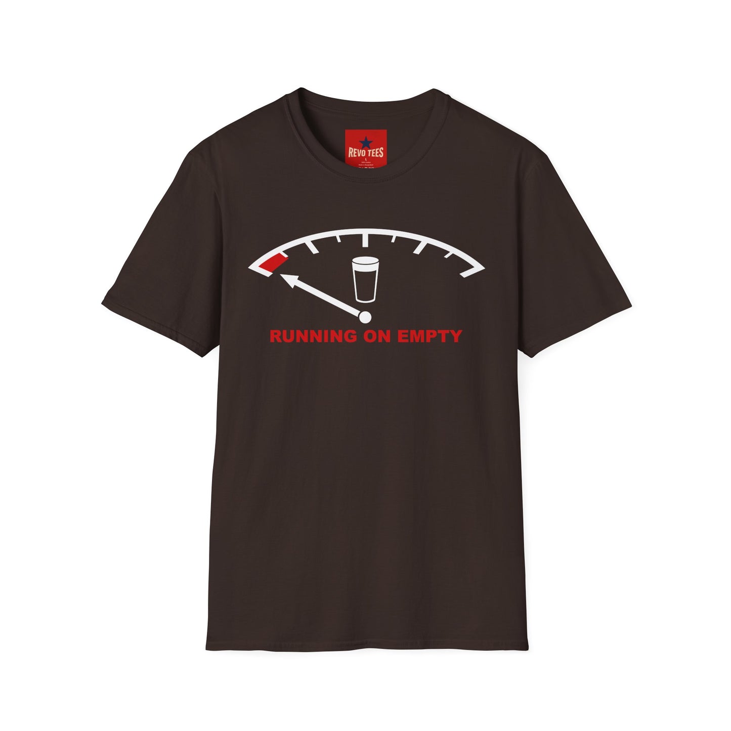 Running on Empty - Unisex Softstyle T-Shirt