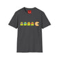 Retro Pixel Arcade T-Shirt — Pac-Man Style Pizza Game Tee