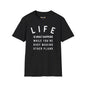 Revotees Life Is What Happens Unisex Softstyle T-Shirt