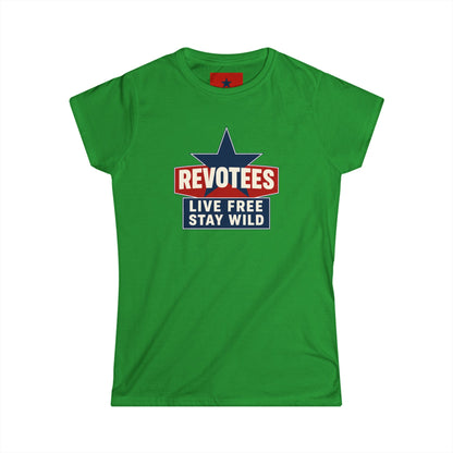 Revotees Live Free Stay Wild Womens T-Shirt - alternate view 7