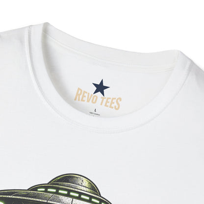 REVOTEES Alien Abduction – Sci‑Fi UFO Graphic Tee