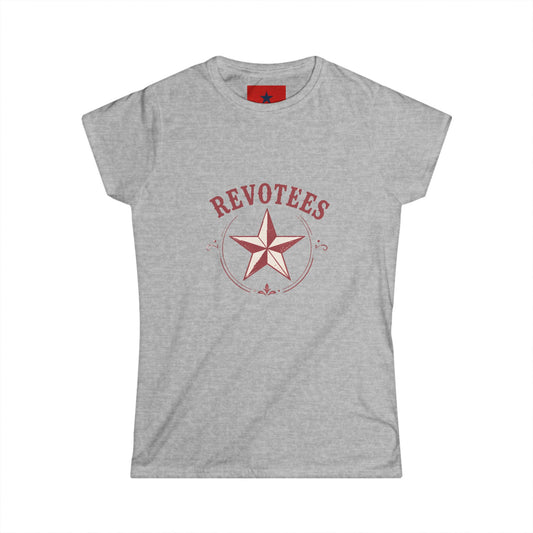 Revotees Star Graphic Tee — Women's Vintage-Inspired Shirt