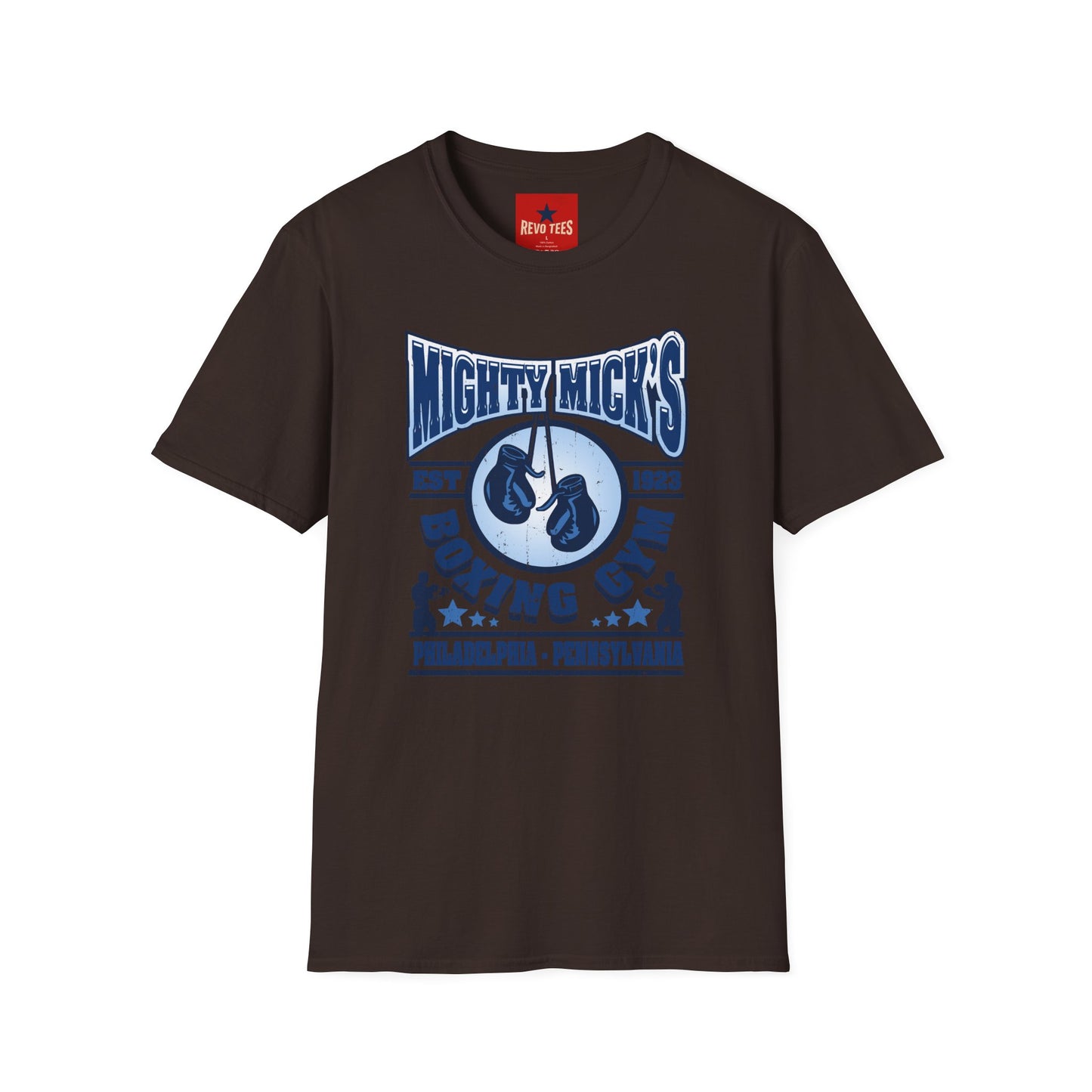 Mighty Mick's Boxing Gym T‑Shirt — Vintage Philadelphia Boxing Tee (Est. 1923)