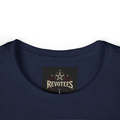Revotees Crow Graphic Tee — Women's Vintage Raven T‑Shirt