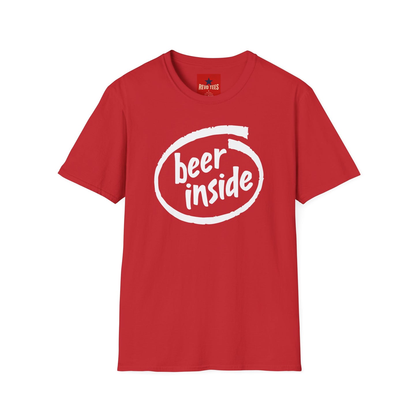 Beer Inside T-Shirt — Funny Craft Beer Logo Tee for Beer Lovers