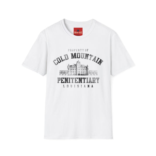 Cold Mountain Penitentiary T-Shirt — Vintage Prison Estate Graphic Tee