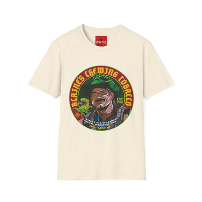 Vintage Cigarette Tobacco Graphic T-Shirt — Retro Smoker Logo Tee