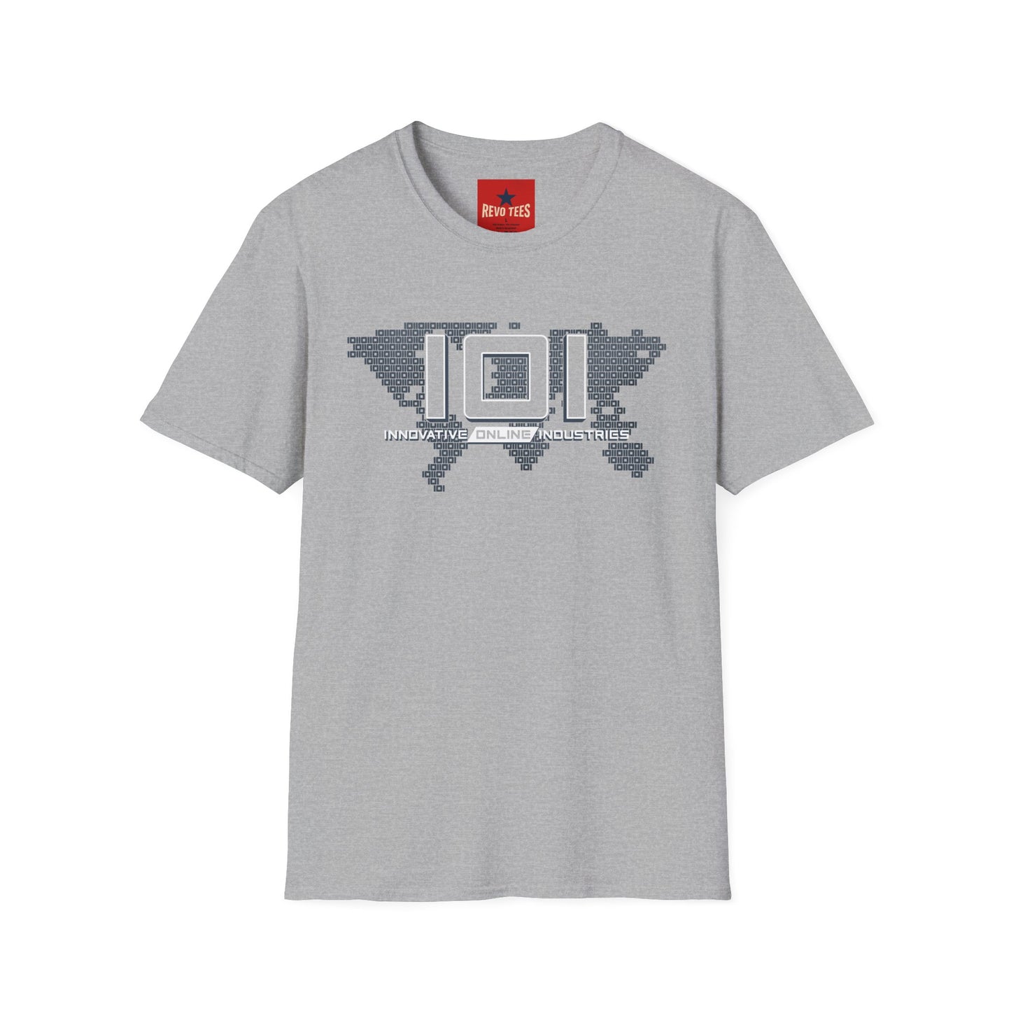 101 Innovative Online Industries T-Shirt — Tech Logo Graphic Tee