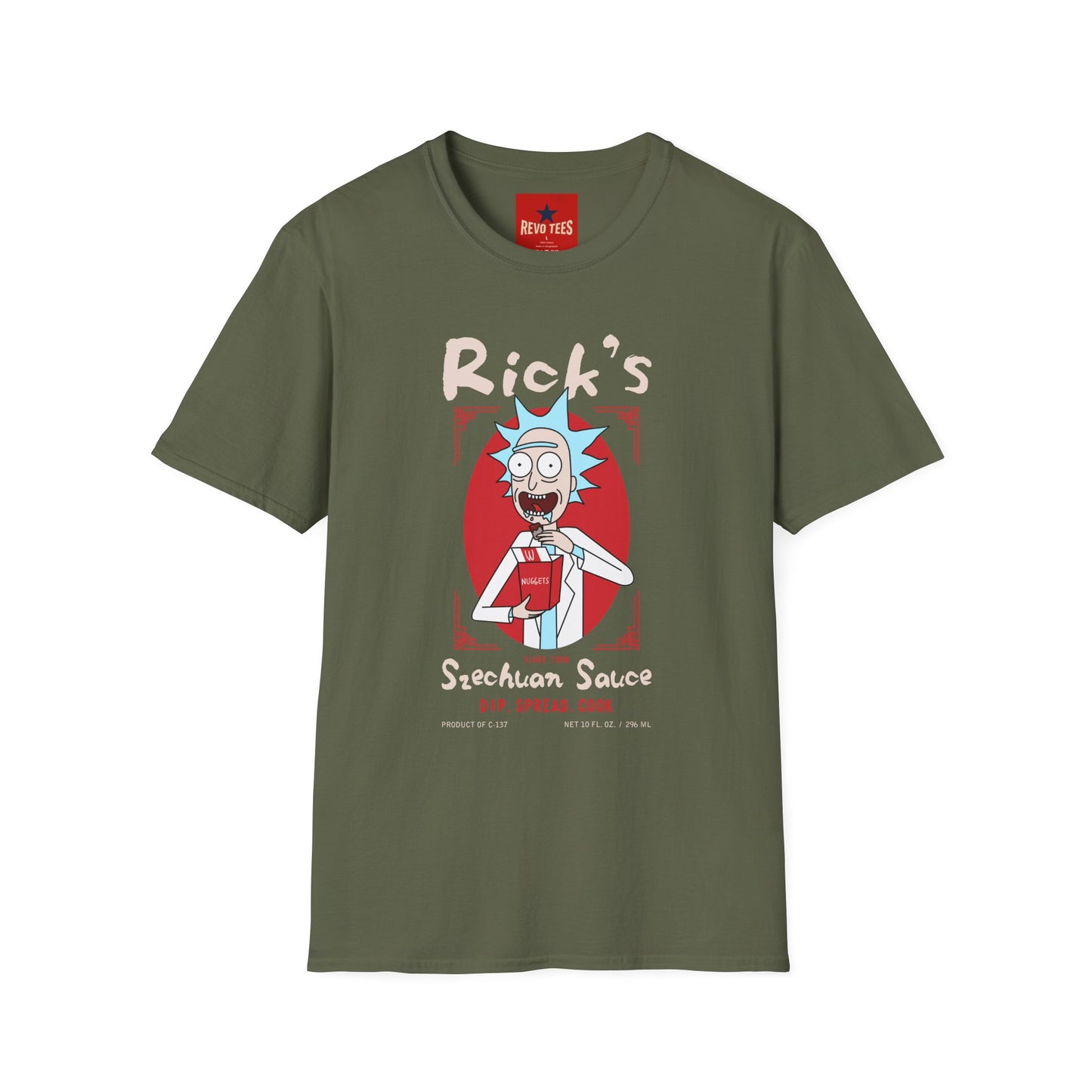 Rick’s (Rick & Morty) Szechuan Sauce T‑Shirt