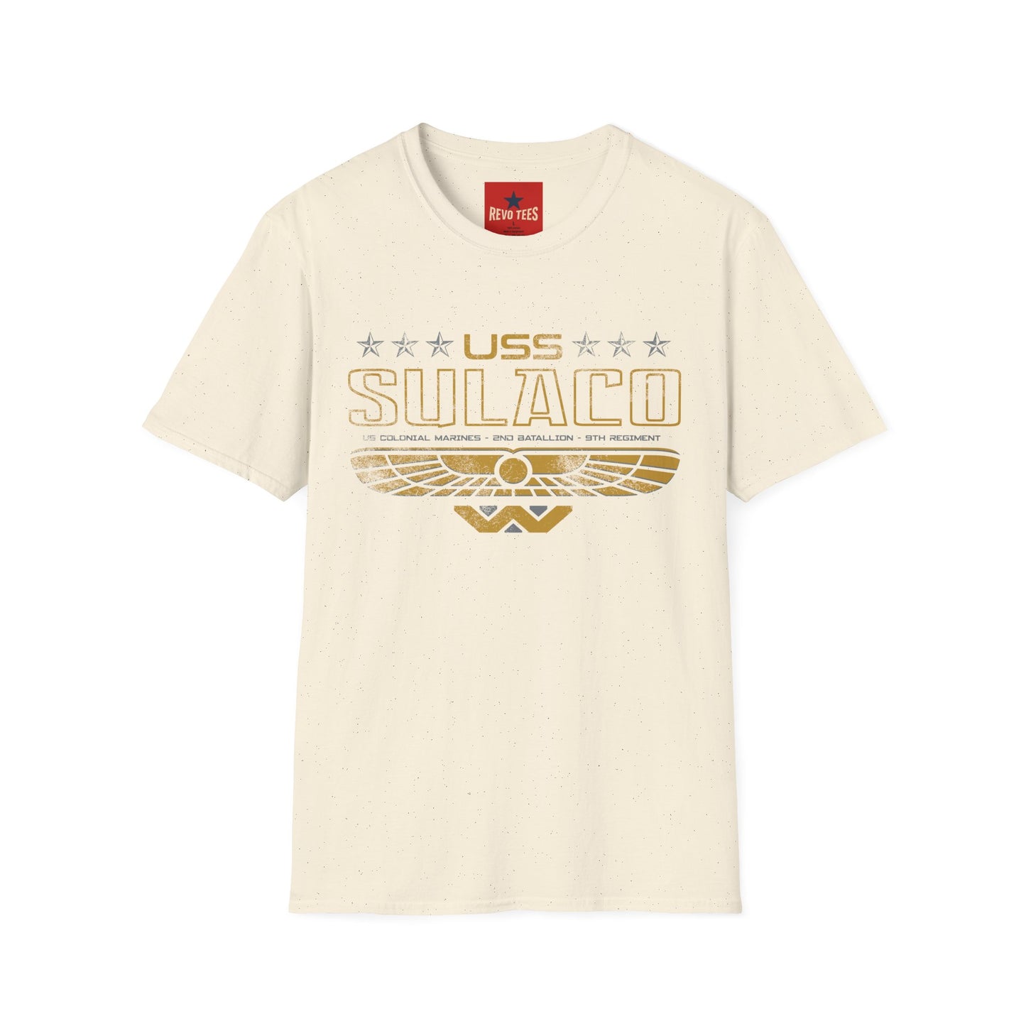 Sulaco USS T‑Shirt — Retro Sci‑Fi Starship Crew Tee