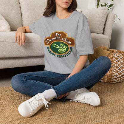 T-Shirt — The Drunken Clam Providence RI Vintage Neon Bar Logo