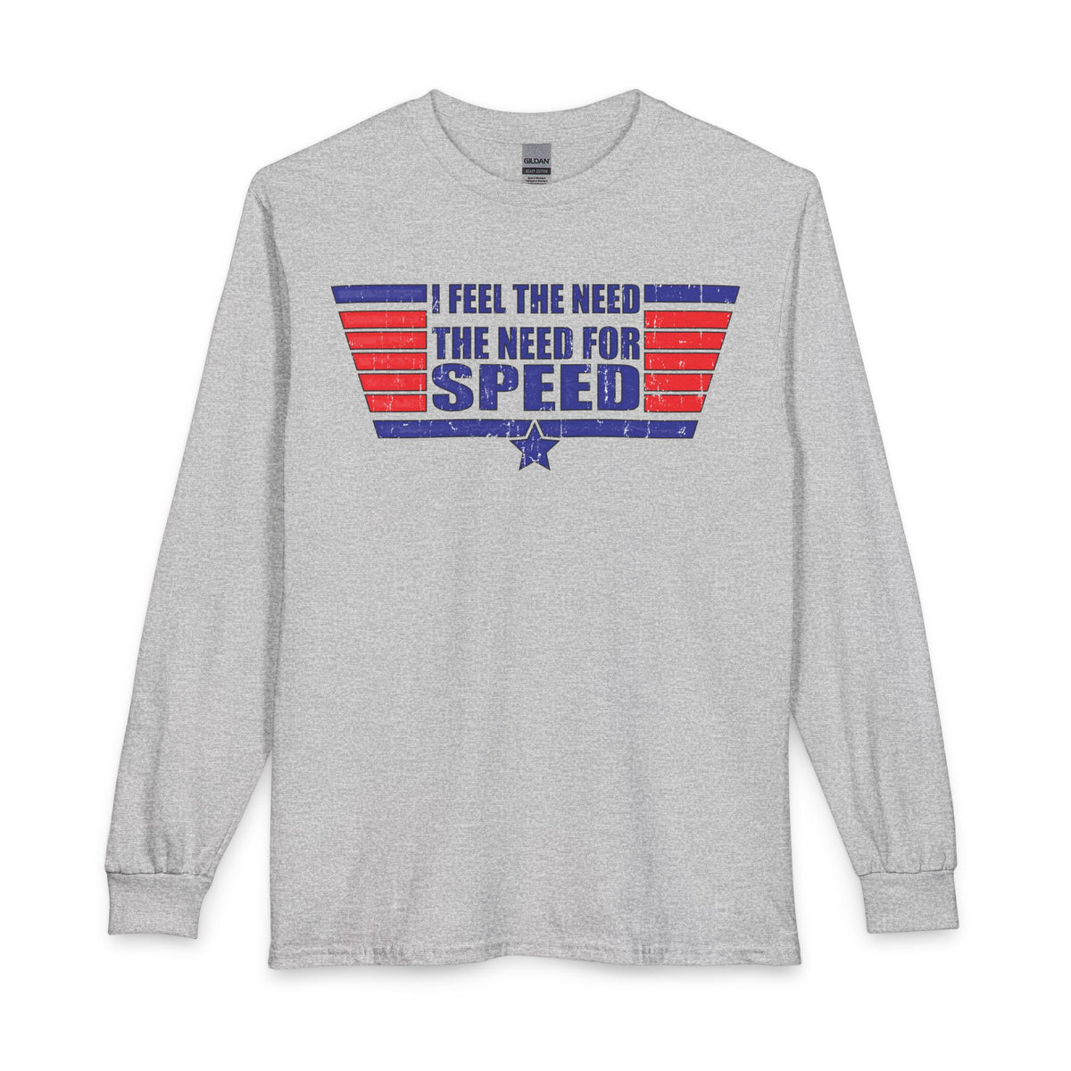 Revotees Top Gun Inspired I Feel the Need for Speed Long-Sleeve T-Shirt - alternate view 3