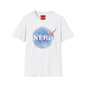 Nerd Space Logo T‑Shirt — Retro NASA-Inspired Graphic Tee