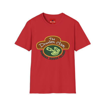 T-Shirt — The Drunken Clam Providence RI Vintage Neon Bar Logo