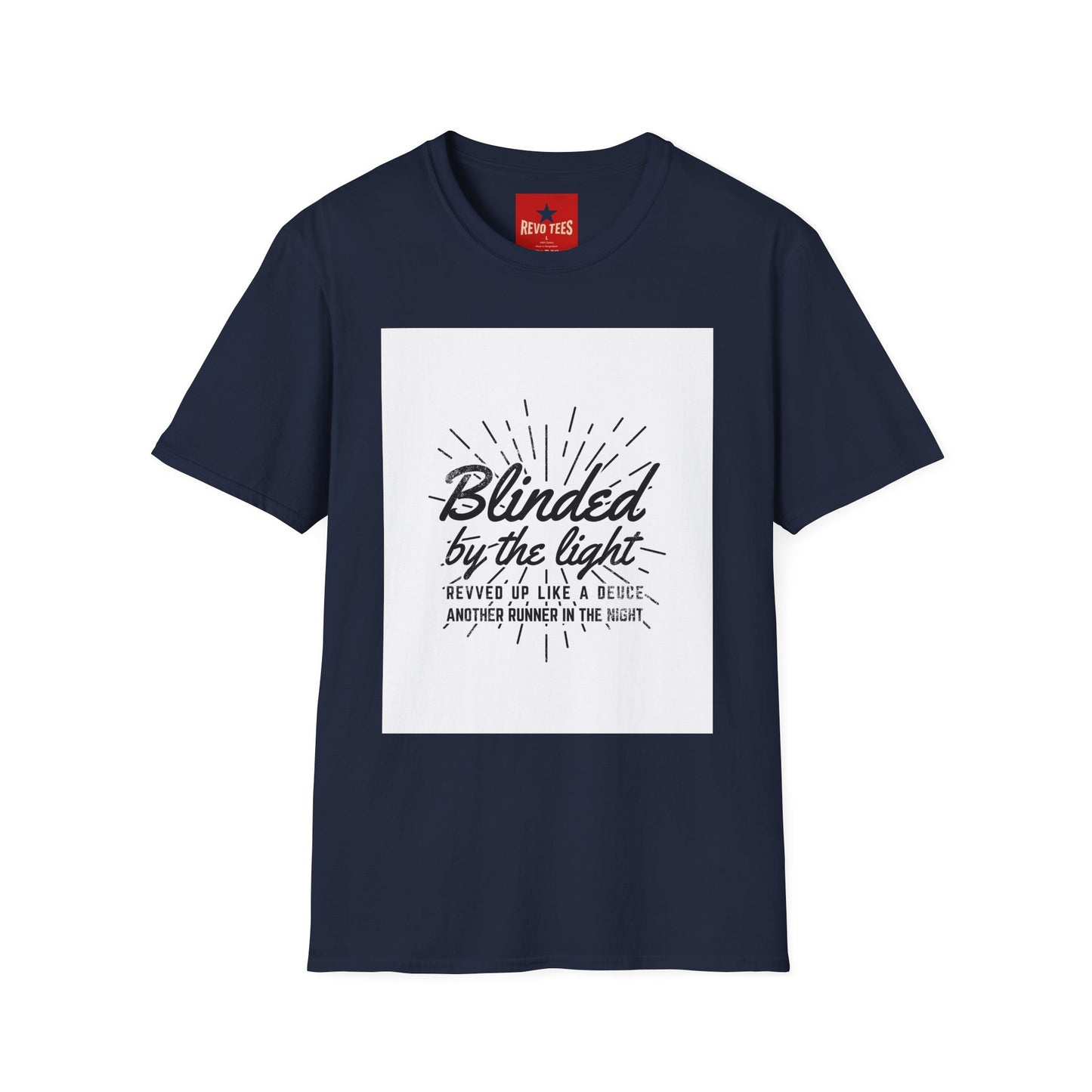 Blinded by the Light T-Shirt — Inspirational Faith Graphic Tee